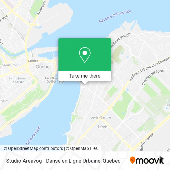 Studio Areavog - Danse en Ligne Urbaine map