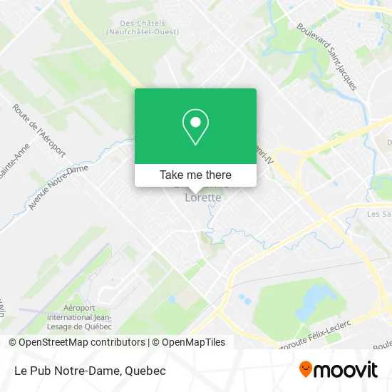 Le Pub Notre-Dame map