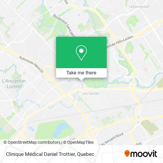 Clinique Médical Daniel Trottier map