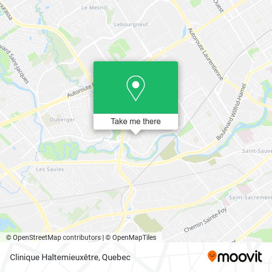 Clinique Haltemieuxêtre map