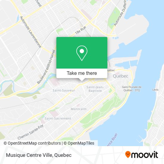 Musique Centre Ville map