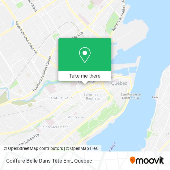 Coiffure Belle Dans Tête Enr. map