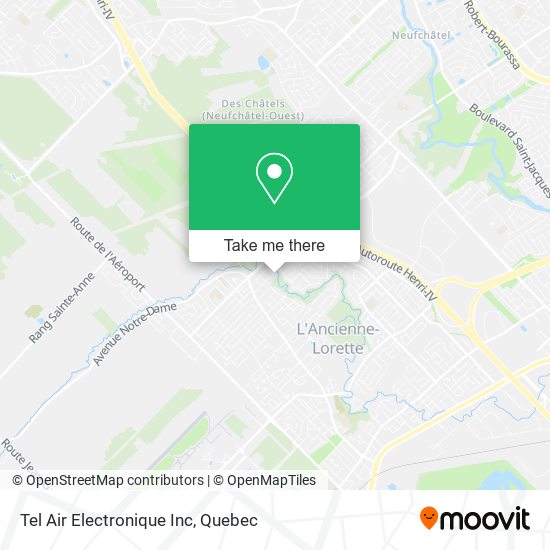Tel Air Electronique Inc map