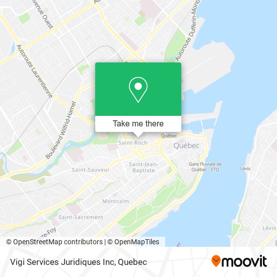 Vigi Services Juridiques Inc map