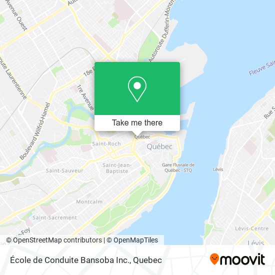 École de Conduite Bansoba Inc. map