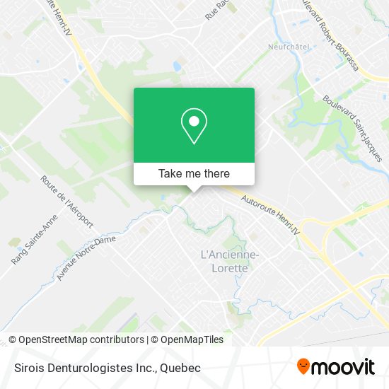 Sirois Denturologistes Inc. map