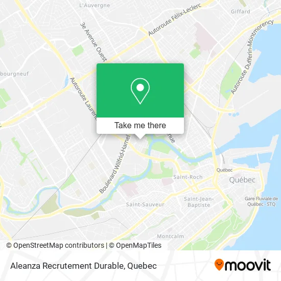 Aleanza Recrutement Durable map