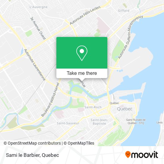 Sami le Barbier map