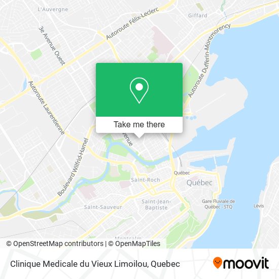 Clinique Medicale du Vieux Limoilou map