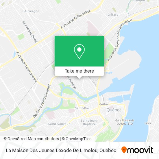La Maison Des Jeunes L'exode De Limolou map