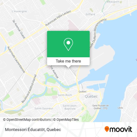 Montessori Éducatôt map