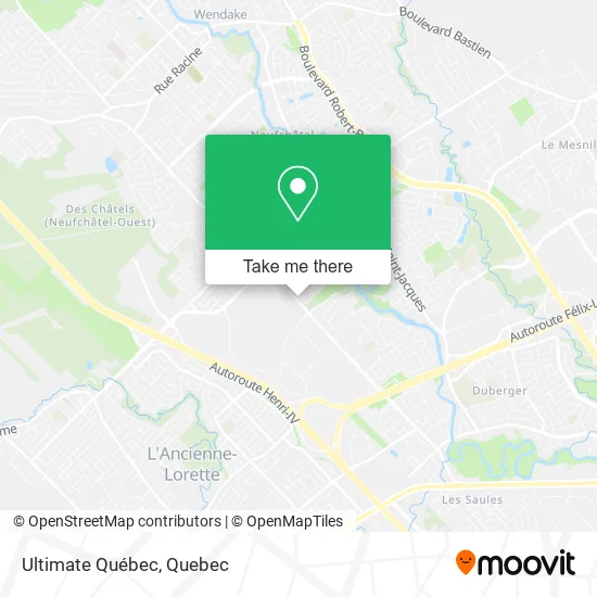 Ultimate Québec map