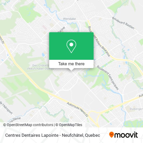 Centres Dentaires Lapointe - Neufchâtel map