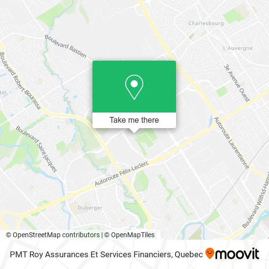 PMT Roy Assurances Et Services Financiers map