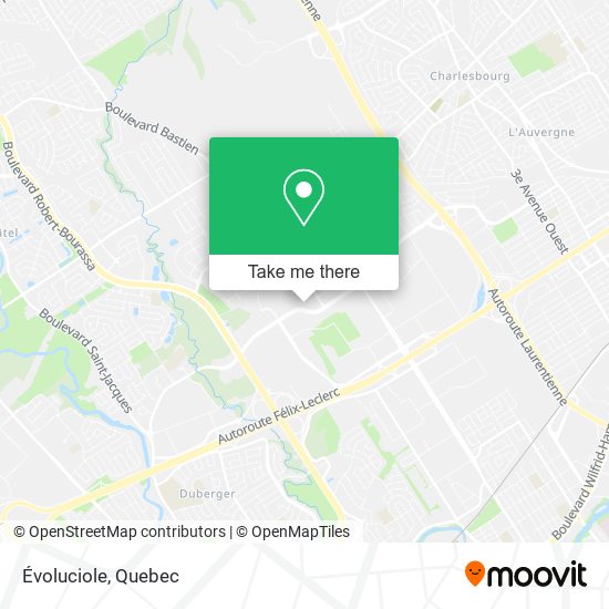 Évoluciole map