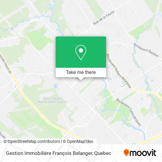 Gestion Immobilière François Belanger map