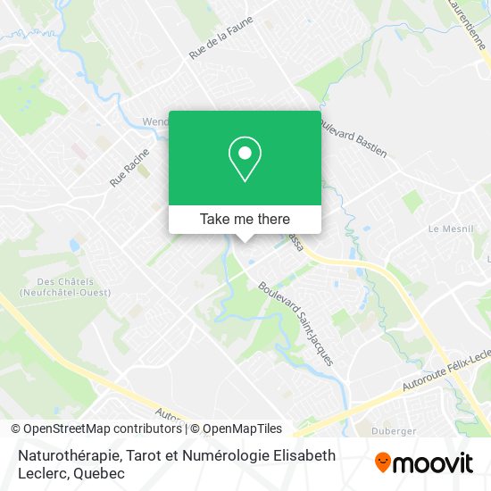 Naturothérapie, Tarot et Numérologie Elisabeth Leclerc map
