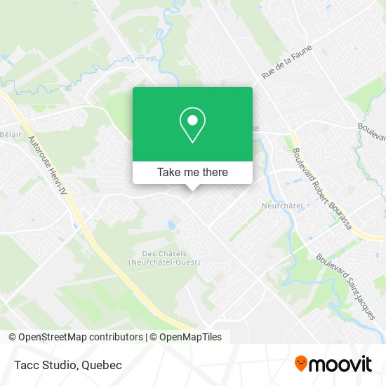 Tacc Studio map
