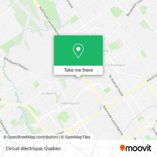 Circuit électrique map