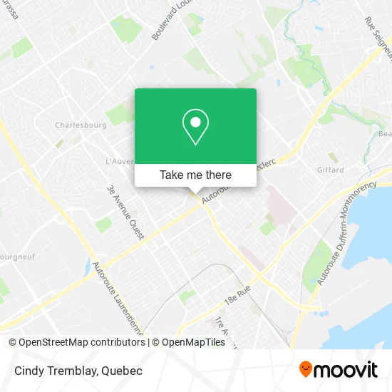 Cindy Tremblay map