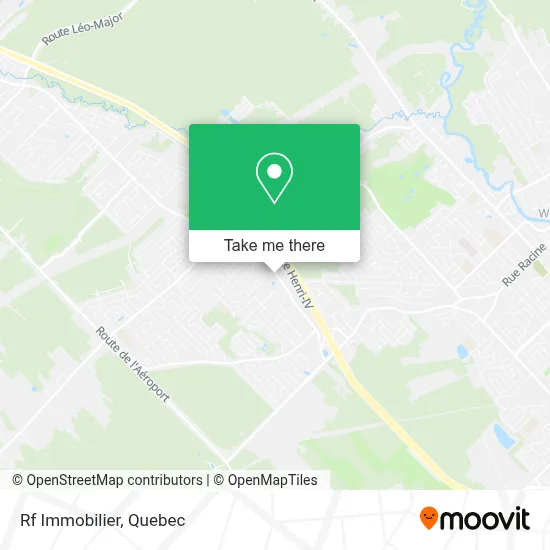 Rf Immobilier map