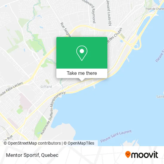 Mentor Sportif map