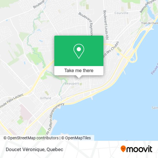 Doucet Véronique map
