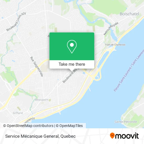 Service Mécanique General map