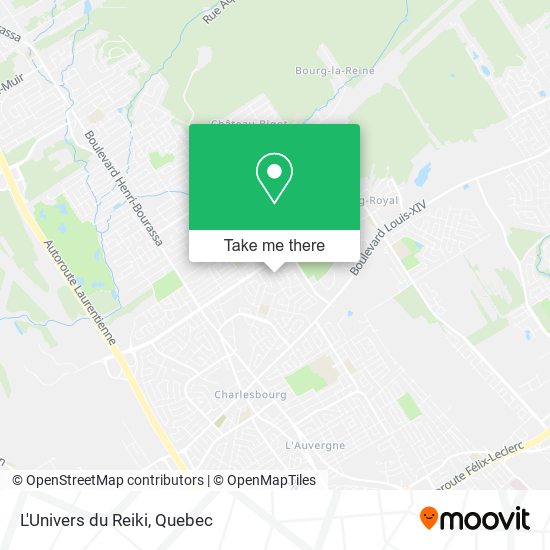 L'Univers du Reiki map