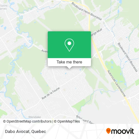 Dabo Avocat map
