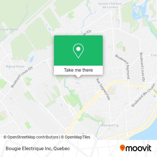 Bougie Electrique Inc map