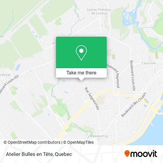 Atelier Bulles en Tête map