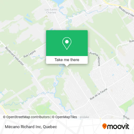 Mécano Richard Inc map