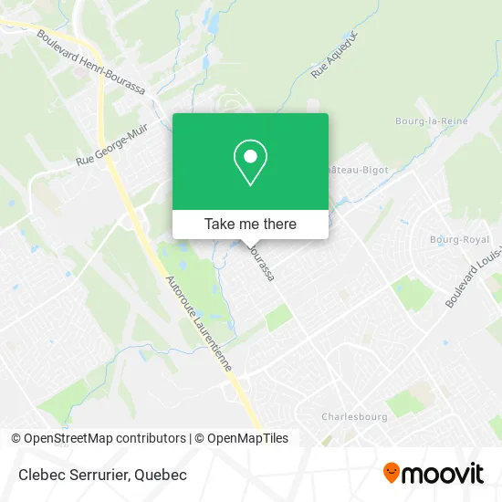 Clebec Serrurier map