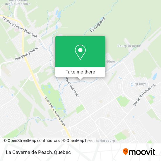 La Caverne de Peach map