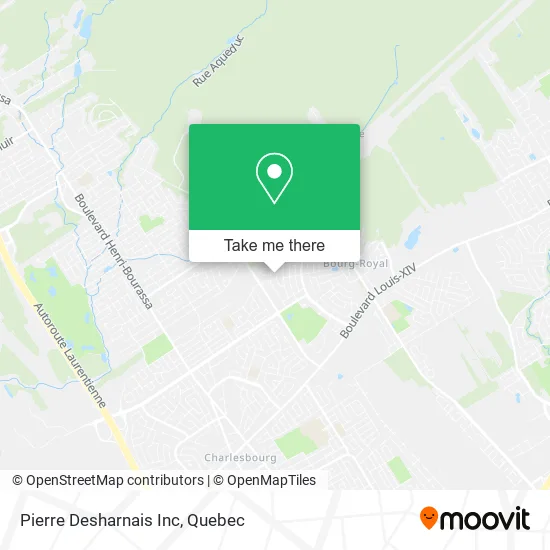 Pierre Desharnais Inc map