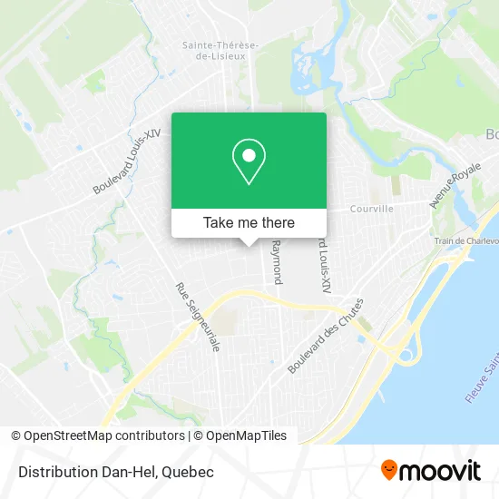 Distribution Dan-Hel map