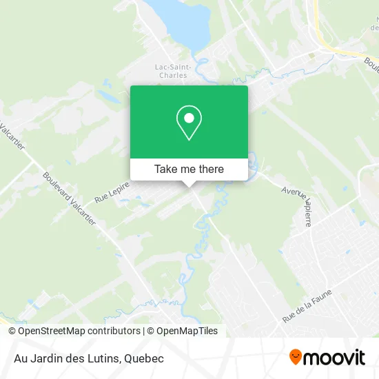 Au Jardin des Lutins map