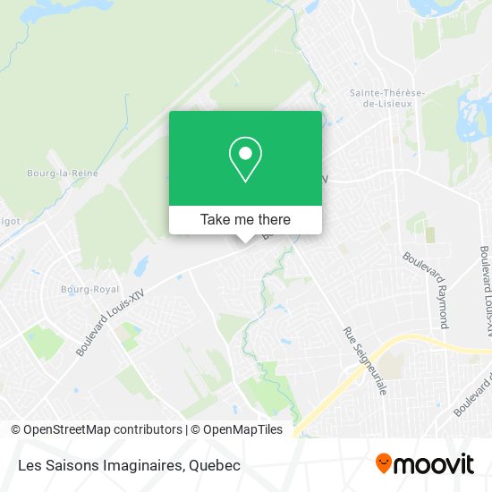 Les Saisons Imaginaires map