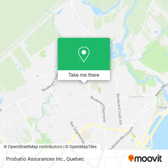 Probatio Assurances Inc. map