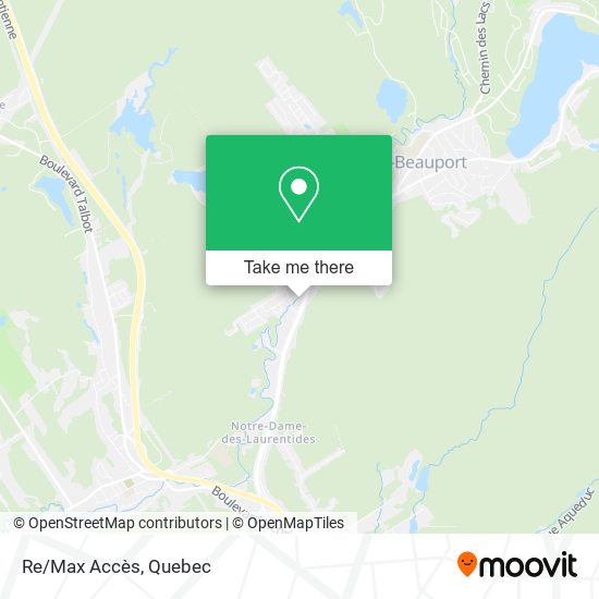 Re/Max Accès map
