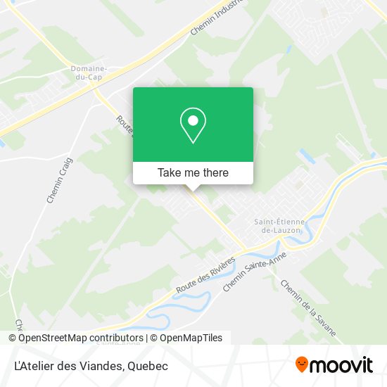 L'Atelier des Viandes map