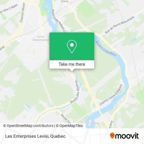 Les Enterprises Levisi map