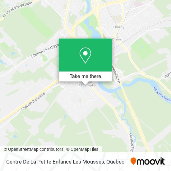 Centre De La Petite Enfance Les Mousses map