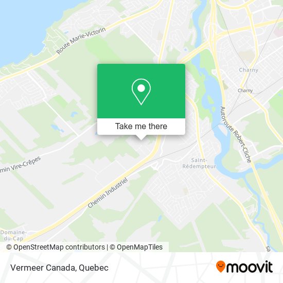 Vermeer Canada map