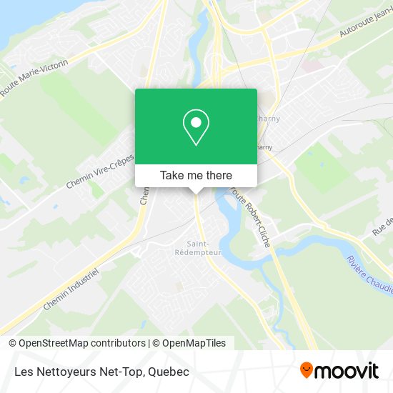 Les Nettoyeurs Net-Top map