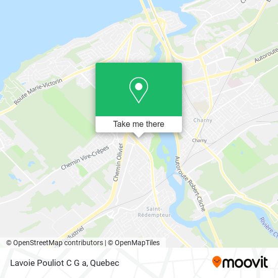 Lavoie Pouliot C G a map