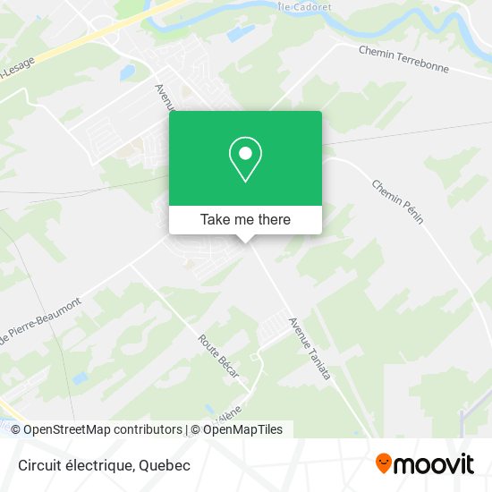 Circuit électrique map