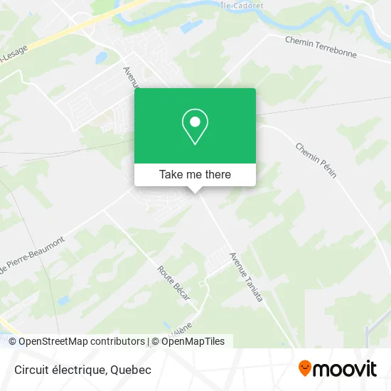 Circuit électrique map