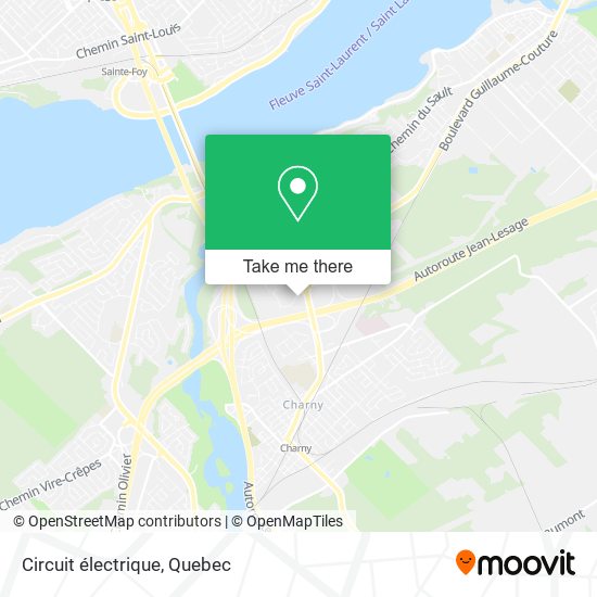 Circuit électrique map